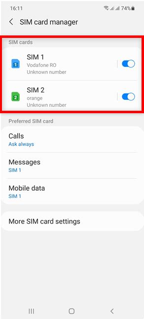 smart card manager samsung|How to change Dual SIM settings on Samsung Galaxy smartphones.